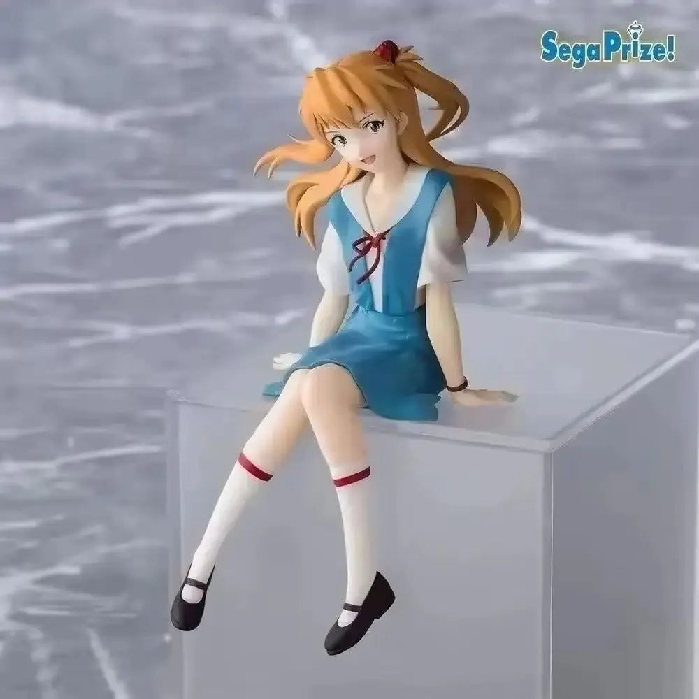

100% оригинальная фигурка Sega Fave Premium Chokonose Evangelion Shin Gekijouban Souryuu Asuka Langley, аниме-фигурка, модель украшения