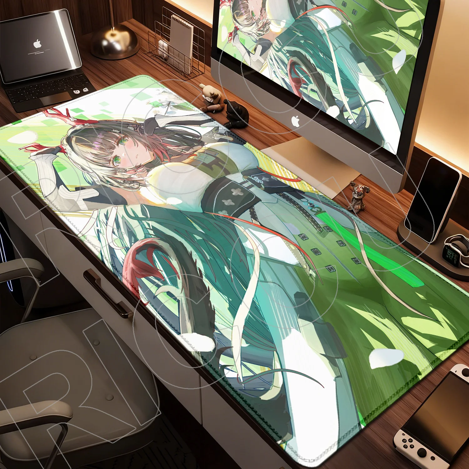 XXL HD print Anime girl Zhuang Fangyi Arknights Endfield Mouse Pad esports Rug Game Rubber Gaming Large PC accessories Desk Mat