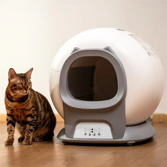 

Intelligent Self Cleaning Electric Cat Toilet Automatic Sandbox Smart Cat Litter Box