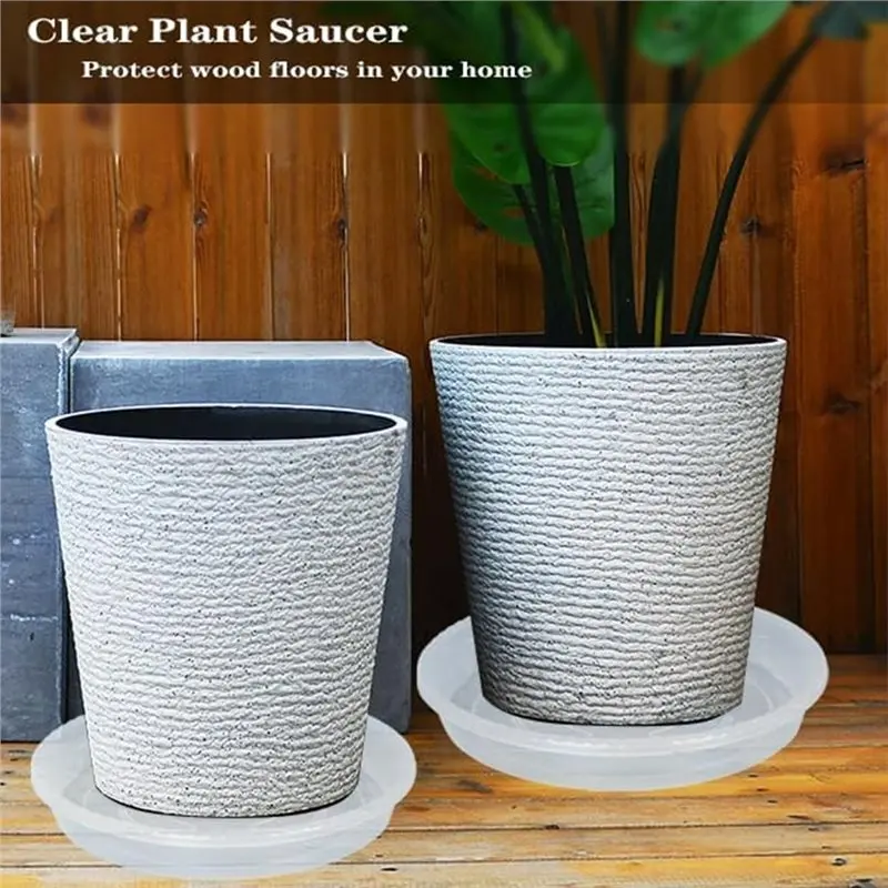 ABMS-For OVZILKI Plant Saucer 6Pack Of Flower Plant Pot Saucer