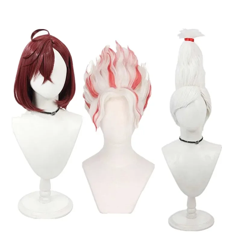 

FC6Dandadan Anime Momo Ayase Seiko Ayase Okarun Cosplay Wig Adult Heat Resistant Synthetic Hair Halloween Party Costume Acc@FC8！
