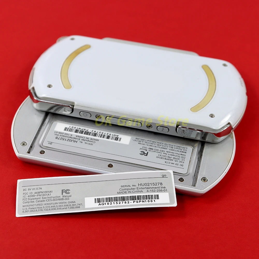 2pcs For PSP GO Game Console Warranty Seal Back Label Stickers Replacement For PSPGO