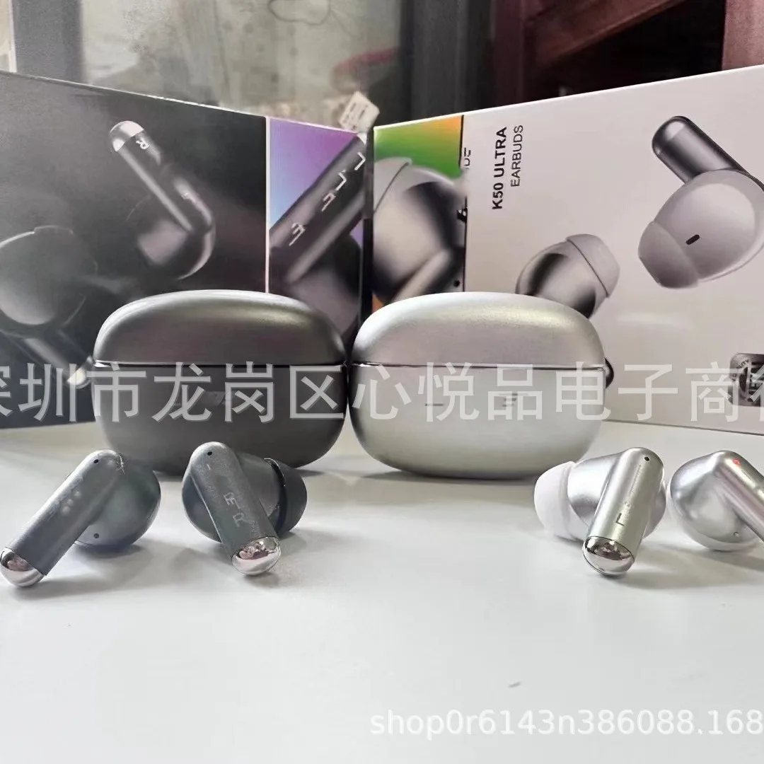 

2025 New K50 Zinc Alloy Chamber High Quality In Ear Sports Bluetooth Earphones with Heavy Bass Quality