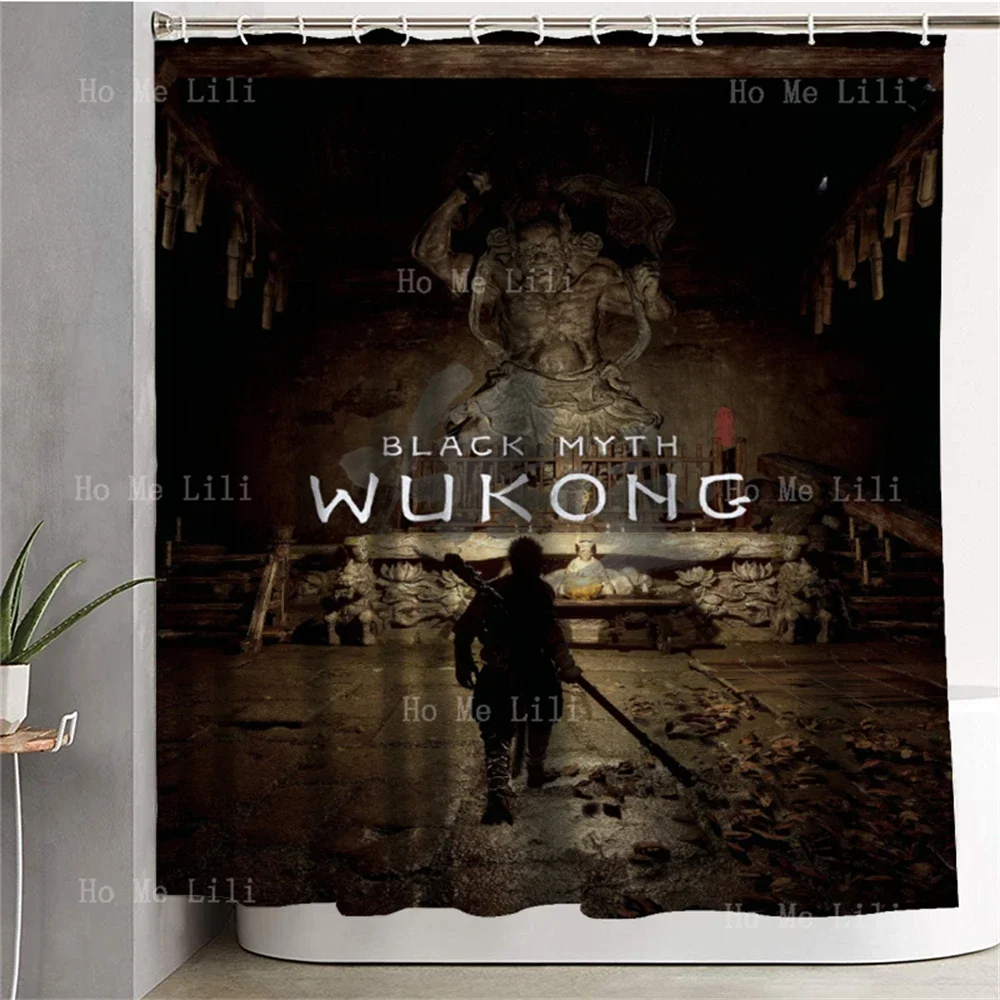 

Wukong, пропагандистский постер, занавеска для душа, декор для ванной комнаты