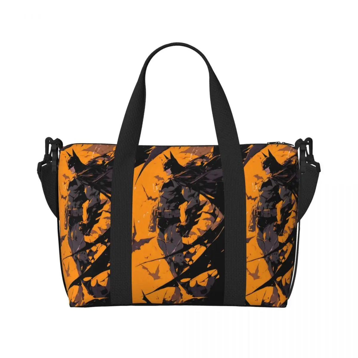 

Пляжная большая сумка на заказ Росомаха для женщин, комиксы, анимация, большое отделение, спортивные пляжные дорожные сумки