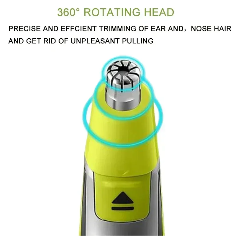 Głowice maszynki do strzyżenia włosów w nosie Golarka Wymienne ostrze kompatybilne z QP210/80 QP220 QP2515 Zestaw do usuwania golarki z jednym i ostrzem