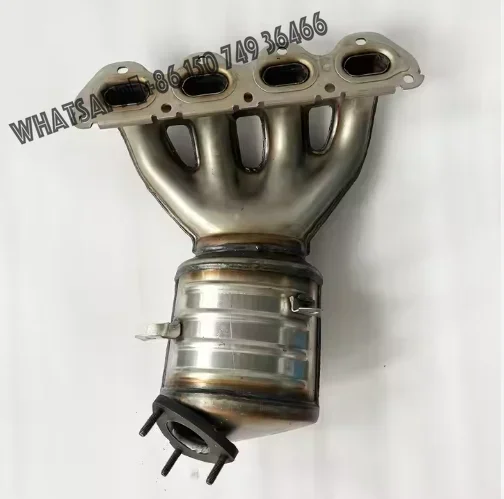 Stainless Steel Weld  Direct Fit Euro4 Catalytic Converter Auto Chevrolet Cruze 1.6 Exhaust Manifold Ceramic Three Way Catalyst
