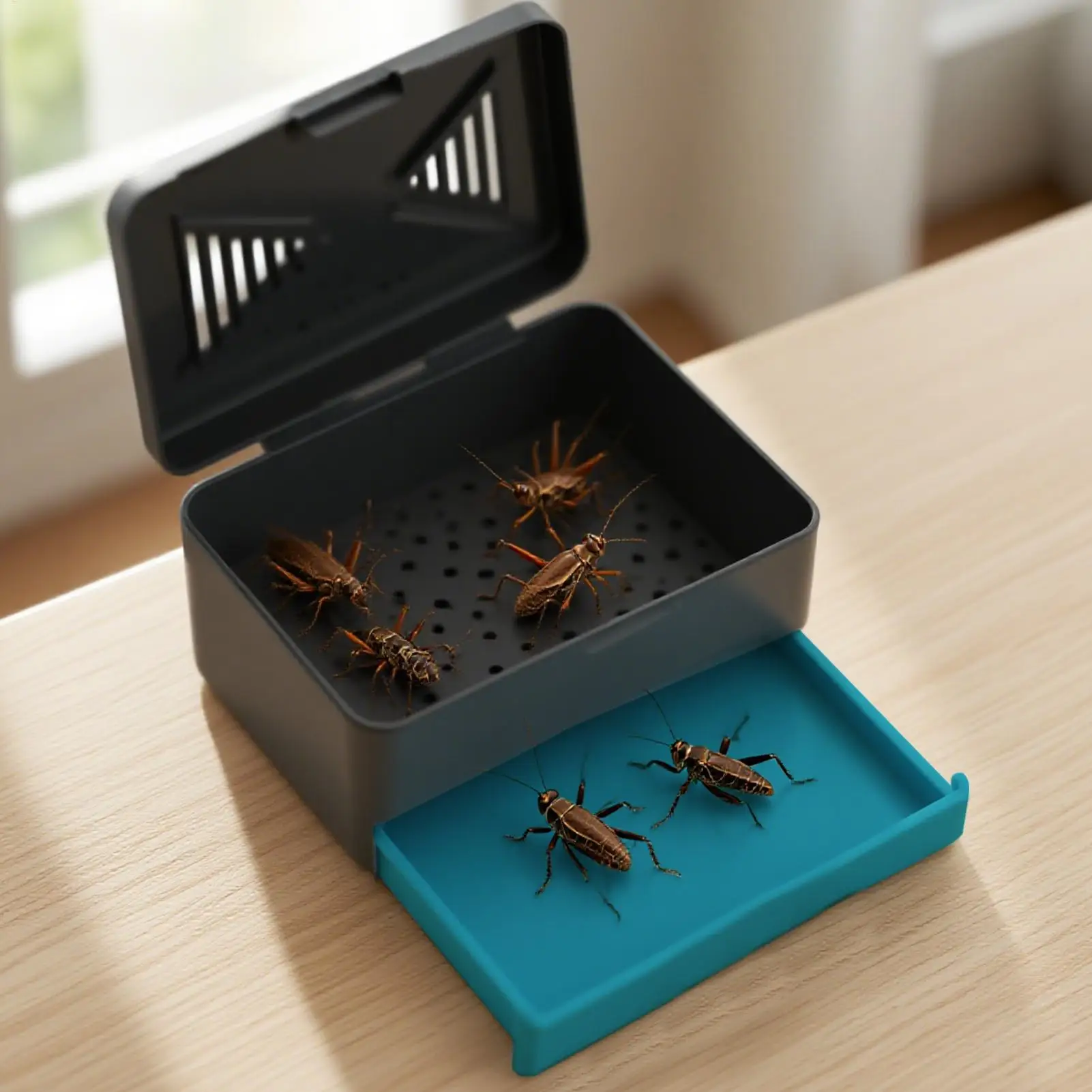 Spider Terrarium Hatching Container Ventilated Enclosure For Science Projects Apartment Educational Displays Home Camping Living