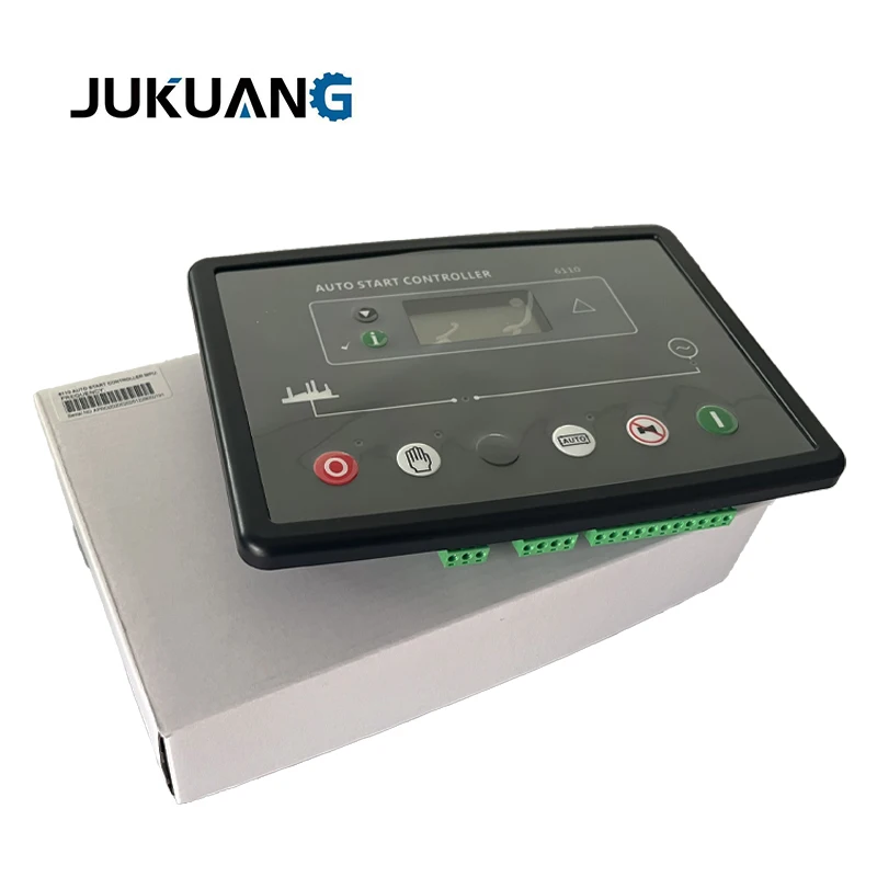 6110 Copy Type Auto Start Controller Brand New Control Panel Made in China with USB Communication Port
