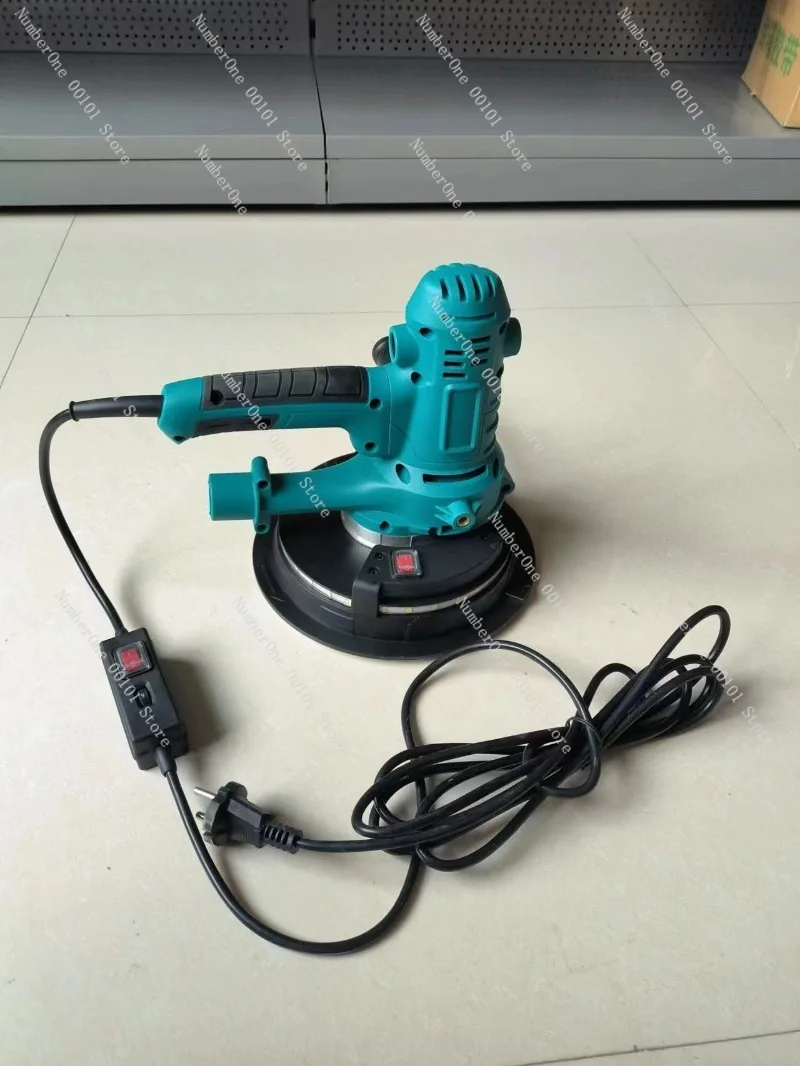 Self-priming handheld wall sander, wall grinder, wall polisher, sandpaper machine, polisher with light 360 degrees