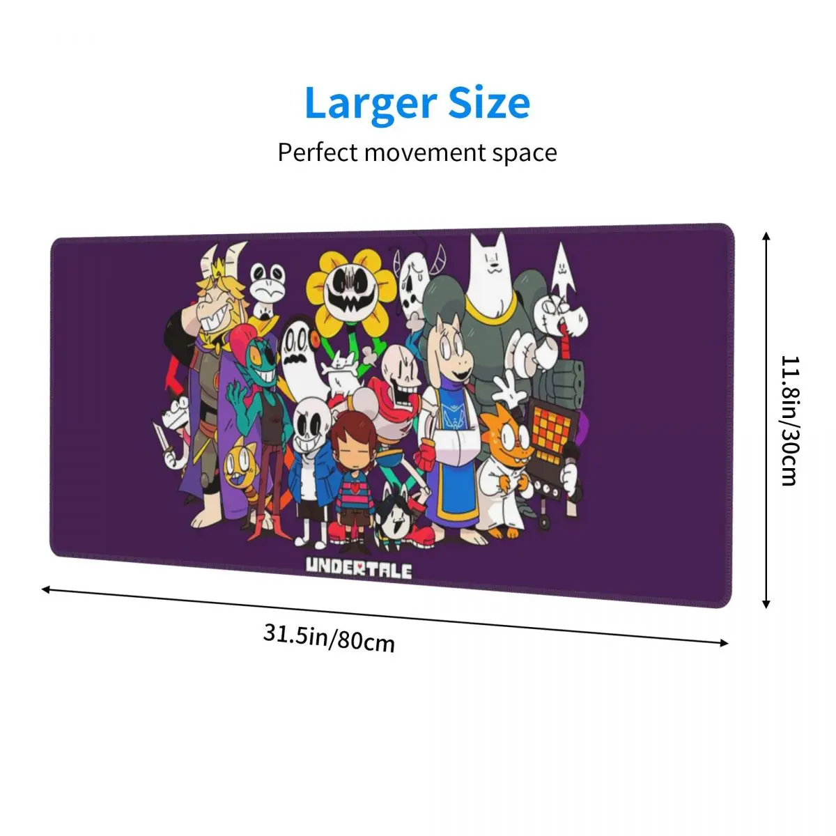 Undertale Adventure Large Mouse Pad Computer Keyboard Mouse Mat Gaming PC Laptop Desk Mat Office Accessories Table Mats