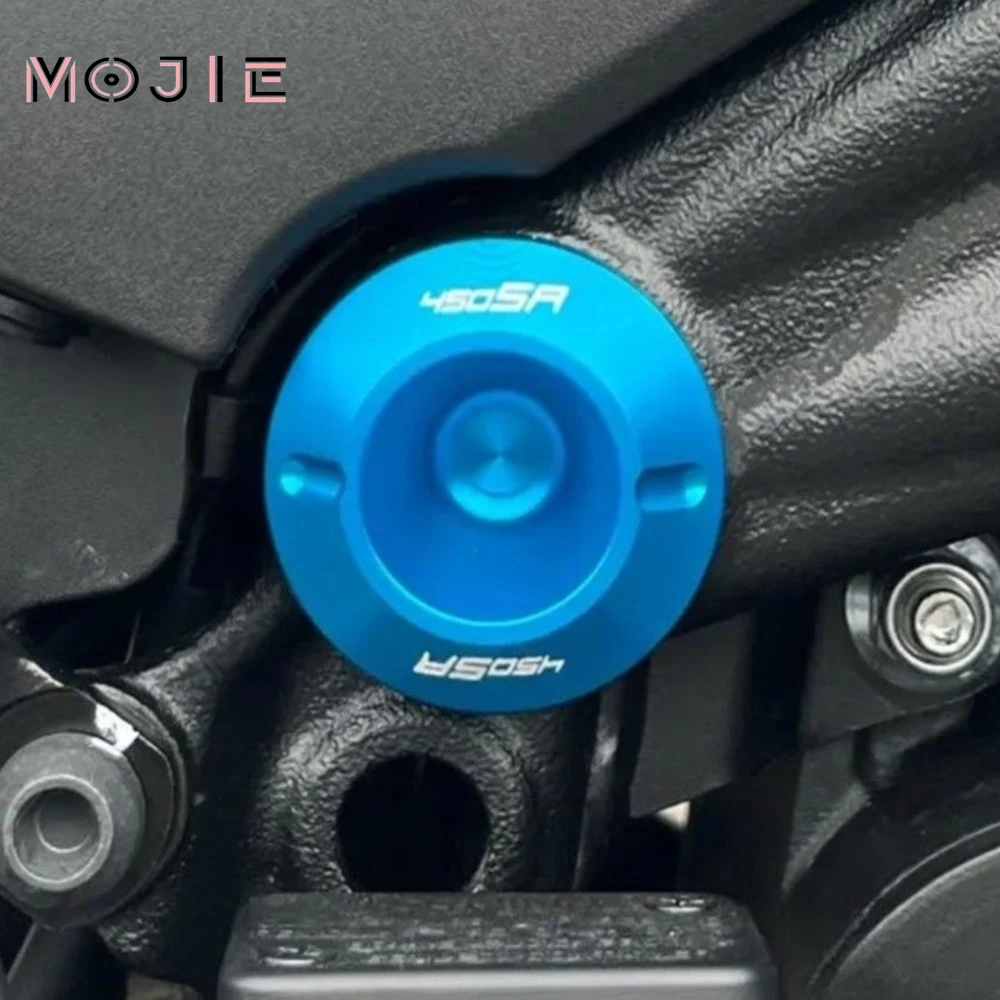 Motorcycle Aluminium For CFMOTO CF MOTO 450MT 450 MT 450 MT450 2024 2025 Frame Hole Cap Plug Frame Insert Swingarm Bolt Cover