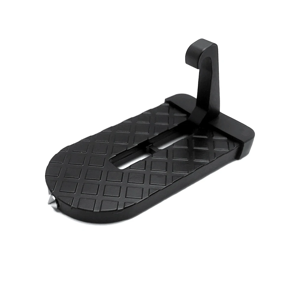 Heenvn Universal Car Door Step Latch Hook Auxiliary Foot Pedal Foldable Multifunctional Roof Rack Access Step Multi Functional