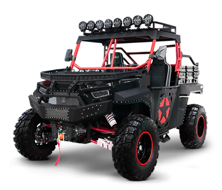 1000CC 80HP 4x4 UTV للبالغين، محرك الغاز المبرد السائل، CVTwith Hi/Lo التلقائي، فرامل القرص الهيدروليكي، EPS، لمسار الصيد في المزرعة