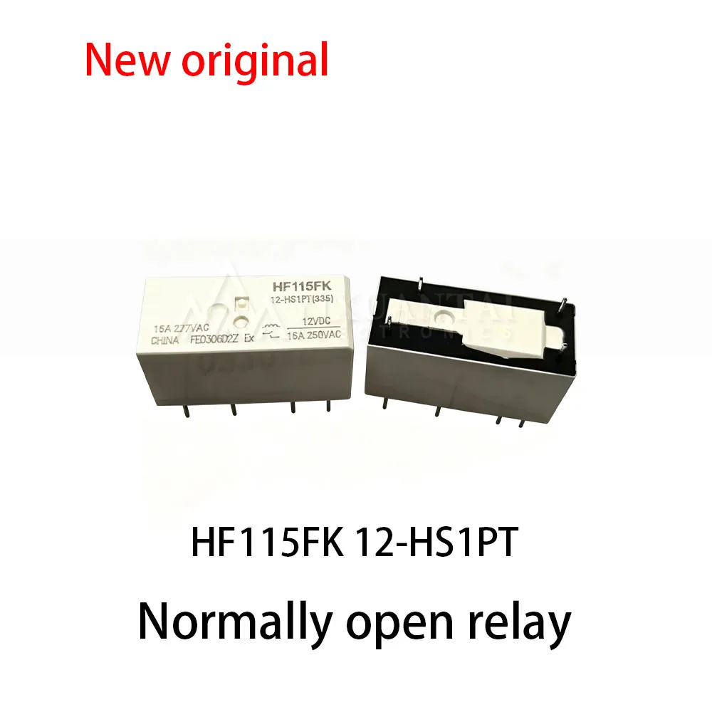 5個〜10個-100-新品リレー-hf115fk-12-hs1pt-ノーマルオープンリレー-12v-16a-12vdc-4ピン