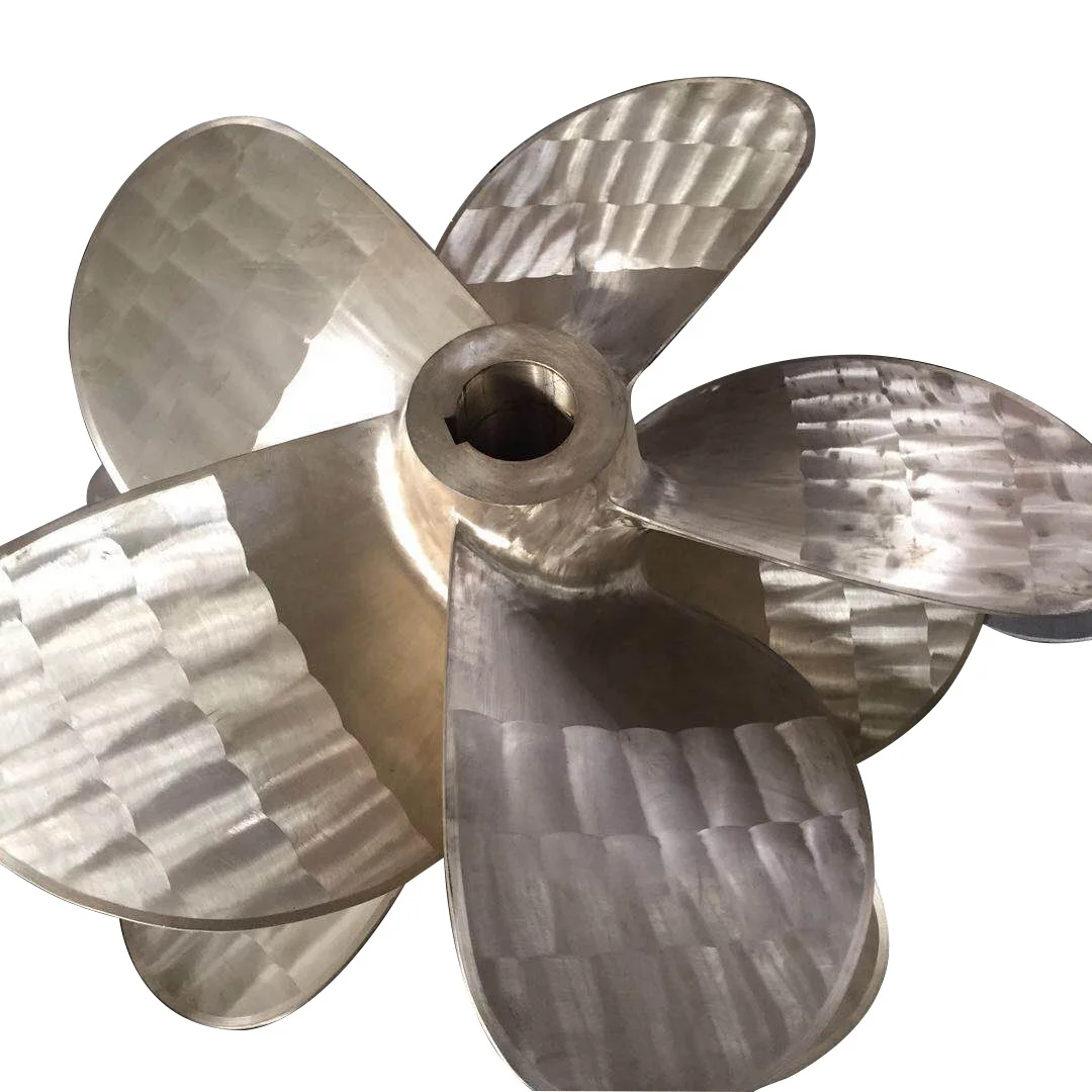 OEM High Precision China 4 Blades Type Marine Bronze Boat Propeller Water Outboard Propeller for Sale
