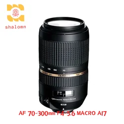 98% New Original For Tamron 70-300mm F4-5.6 MACRO A17 Autofocus Telephoto Zoom SLR Lens For Nikon  Canon DSLR Camera