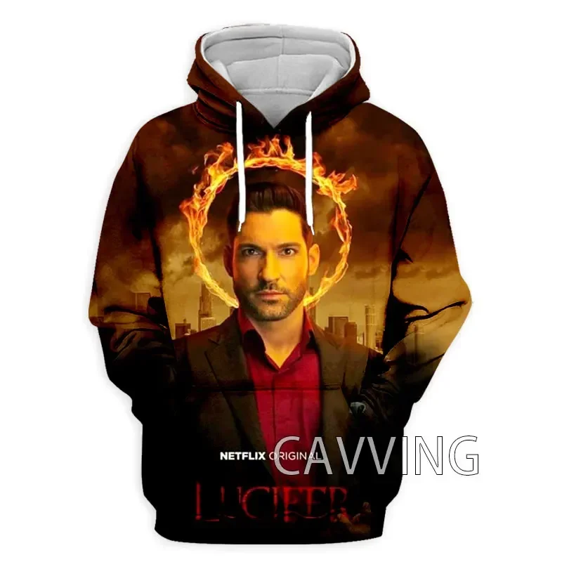 New Fashion Lucifer  3D Printed Clothes Streetwear Men Hoodies Sweatshirt Fashion  Hooded Long Sleeve Pullover Tops  J04