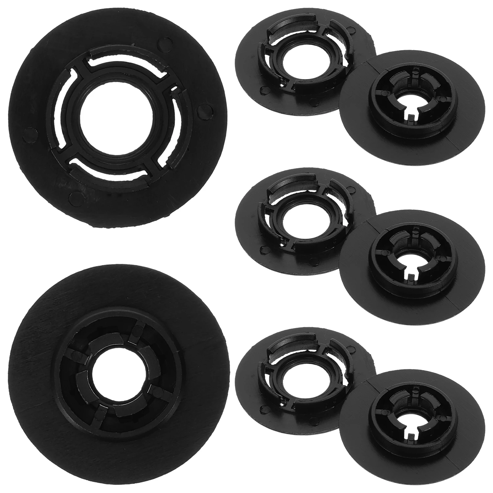 

4pcs Floor Mat Clips Car Carpet Retainer Holders Durable Plastic Fixing Universal Fit For Auto Floor Mats Retainers Clamps