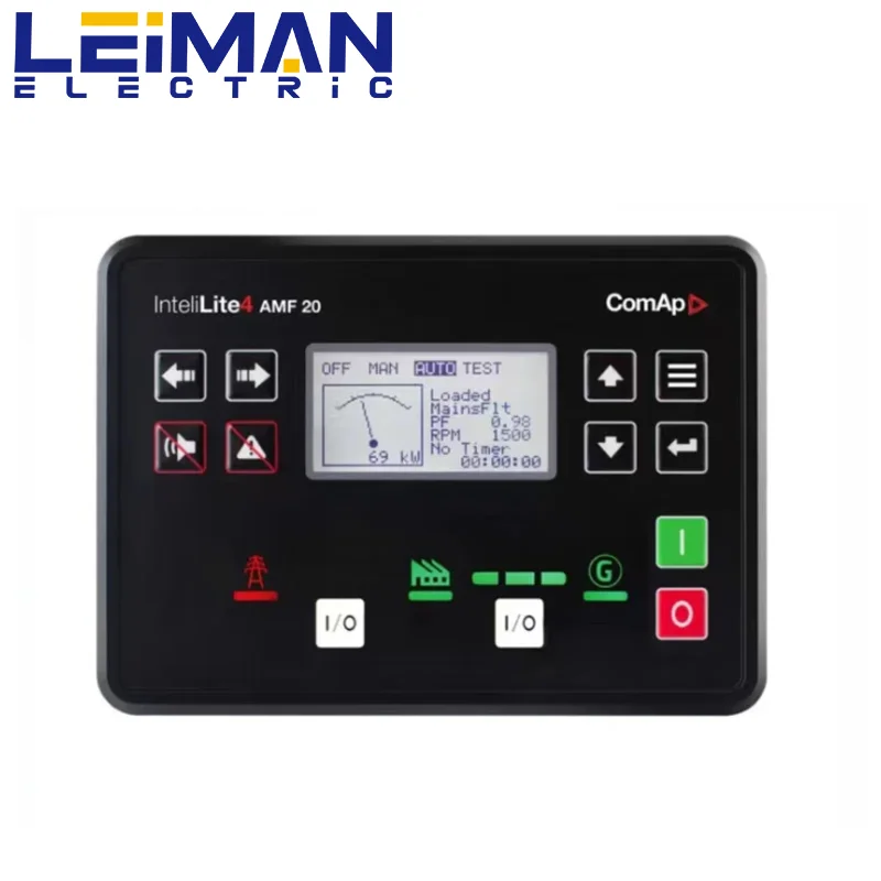 Authentic Comap InteliLite 4 AMF20 Diesel Generator Set Control Panel AMF 20 LCD Remote Monitor