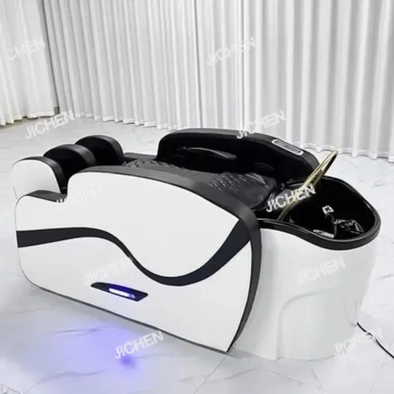 

Прочный интеллектуальный шампунь для воды, кровать для велосипедной раковины, профессиональный салонный стул для шампуня, спа-терапия, Cama Champú, уникальная мебель