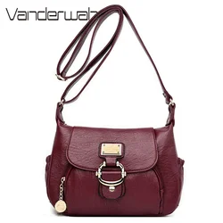 Ladies Luxury Brand Handbags Sac A Main Crossbody Bags for Women 2026 Leather Shoulder Bags Female Messenger Bag Soft Flap Bag