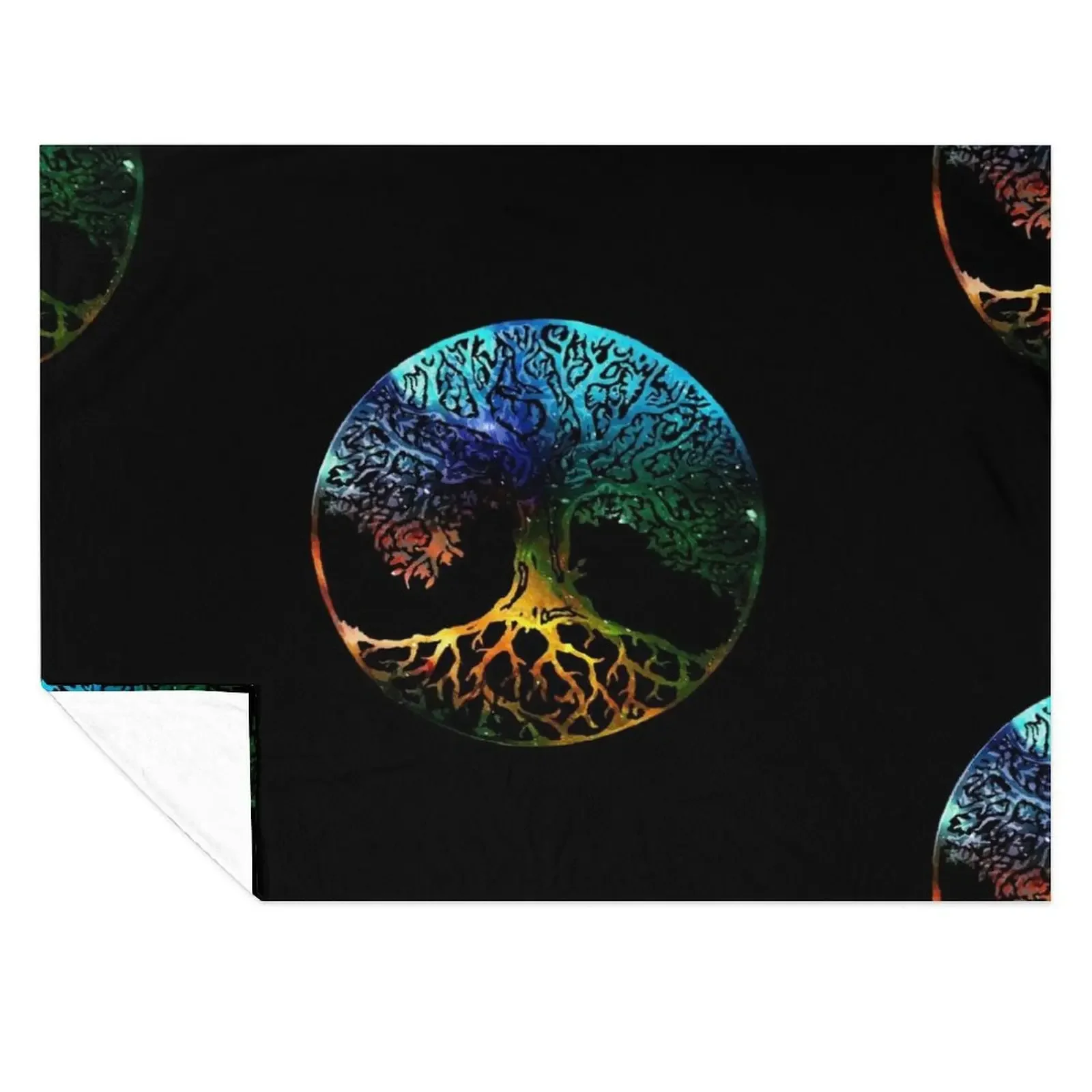 

Tree of Life Mandala Throw Blanket Blankets For Sofas Soft Big Kid'S Baby Blankets