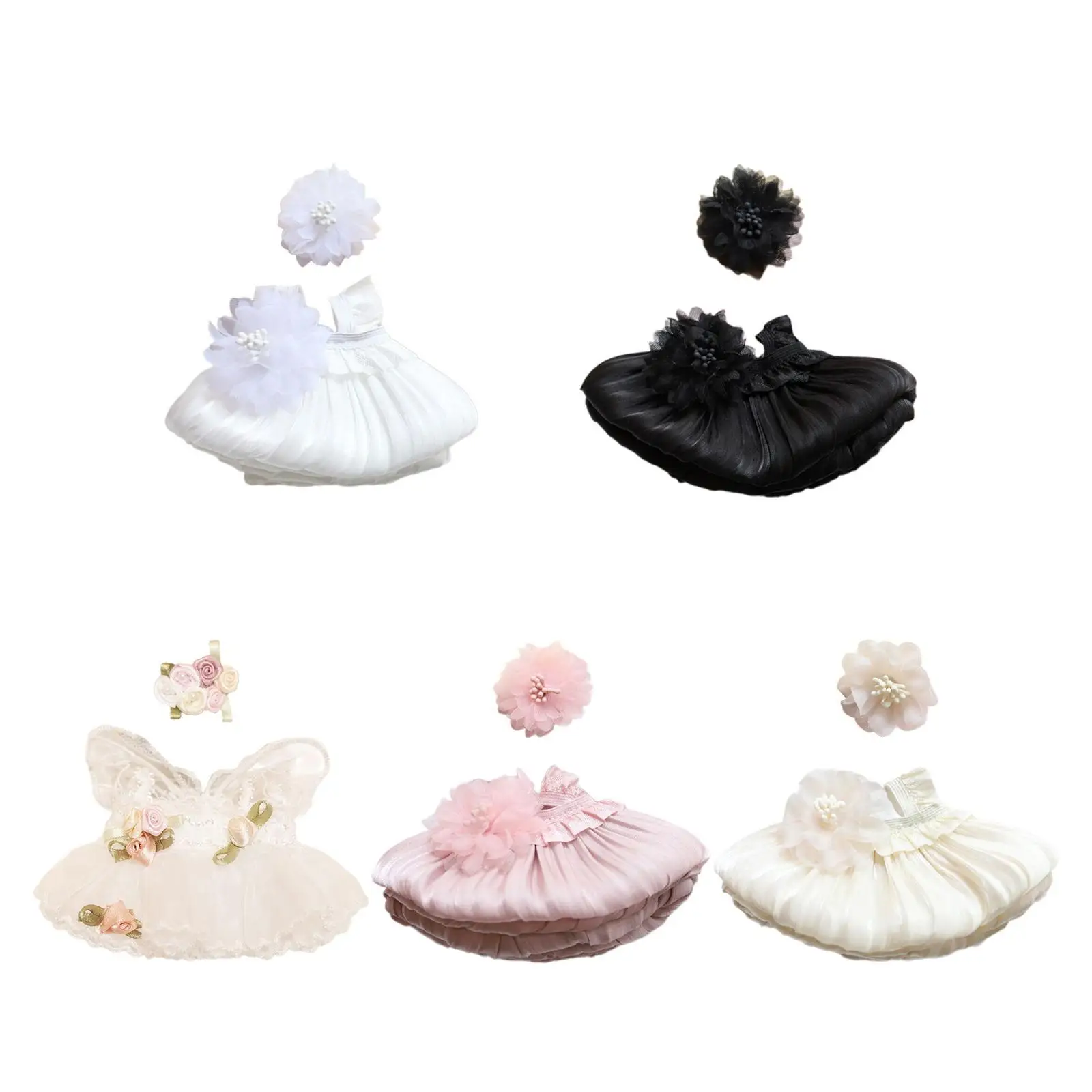 Plush Doll Clothes Clothing for Kids Fashion Imagination Make Your Own Dolls Costumes Girl Doll Clothes Dress for 6.69inch Doll