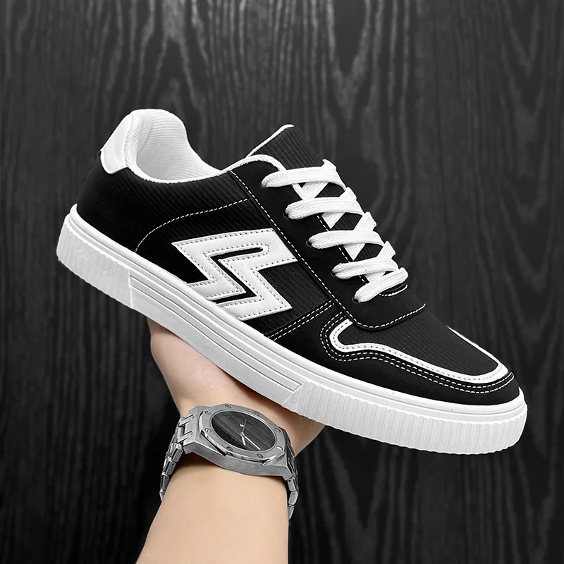 

2025 New Men's Casual Sneakers, Trendy, Versatile, Fashionable, Durable, Skateboarding Shoes, Canvas Shoes, Large Size Men's Sho