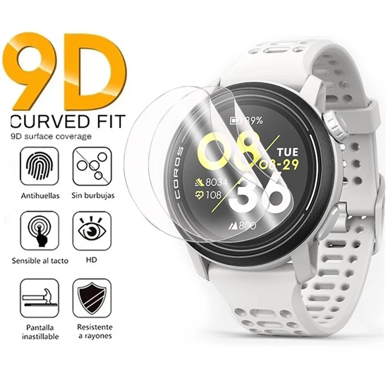 1-5 pi�ces Film Hydrogel pour COROS Pace 3 HD anti-rayures protection souple montre Film protecteur d'�cran pour COROS Pace3 montre couverture