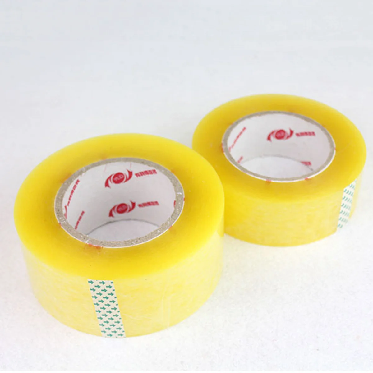 2Pcs Clear Transparent Shipping Packing Tape Heavy Duty Strong Adhesive Box Sealing Multipurpose Packaging Tape for Moving