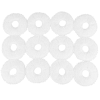 12Pcs Mopping Cloths for Yeedi Mop Station Self-Cleaning Robot Replacement Mop Cleaning Pad Vacuum Cleaner Parts