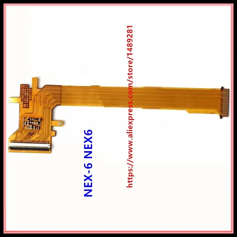 

New Shaft Rotating LCD Flex Cable For Canon Sony NEX-6 NEX6 Digital Camera Repair Part