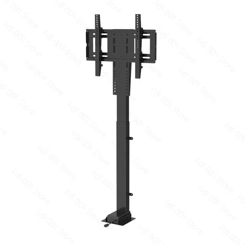 Electric lift TV stand for 32-80 inch displays Movable lift LCD TV stand Hidden electric lift stand don't include wooden furnitu