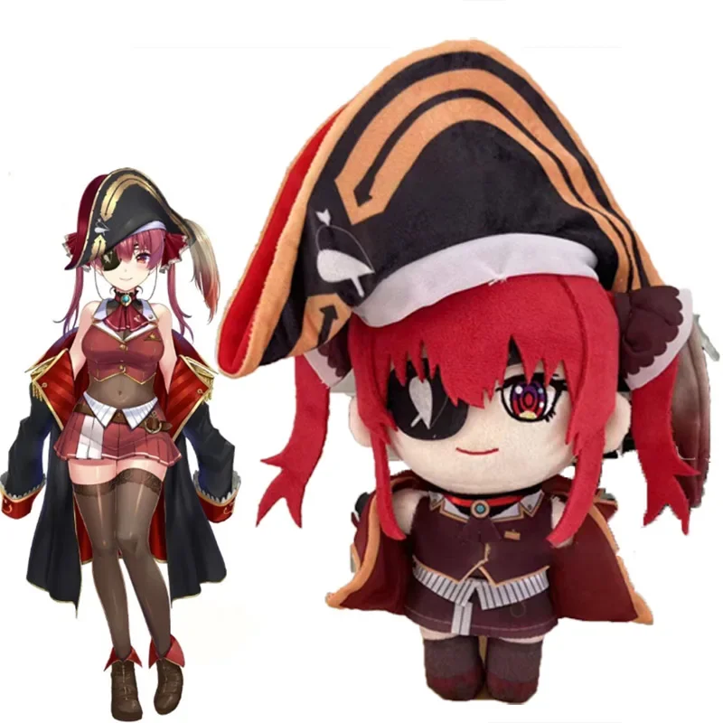 

Hololive Plush Toys Inugami Korone Houshou Marine Cosplay Stuffed Dolls Oozora Subaru Gawr Gura Plushie Figure Xmas Gifts 20cm