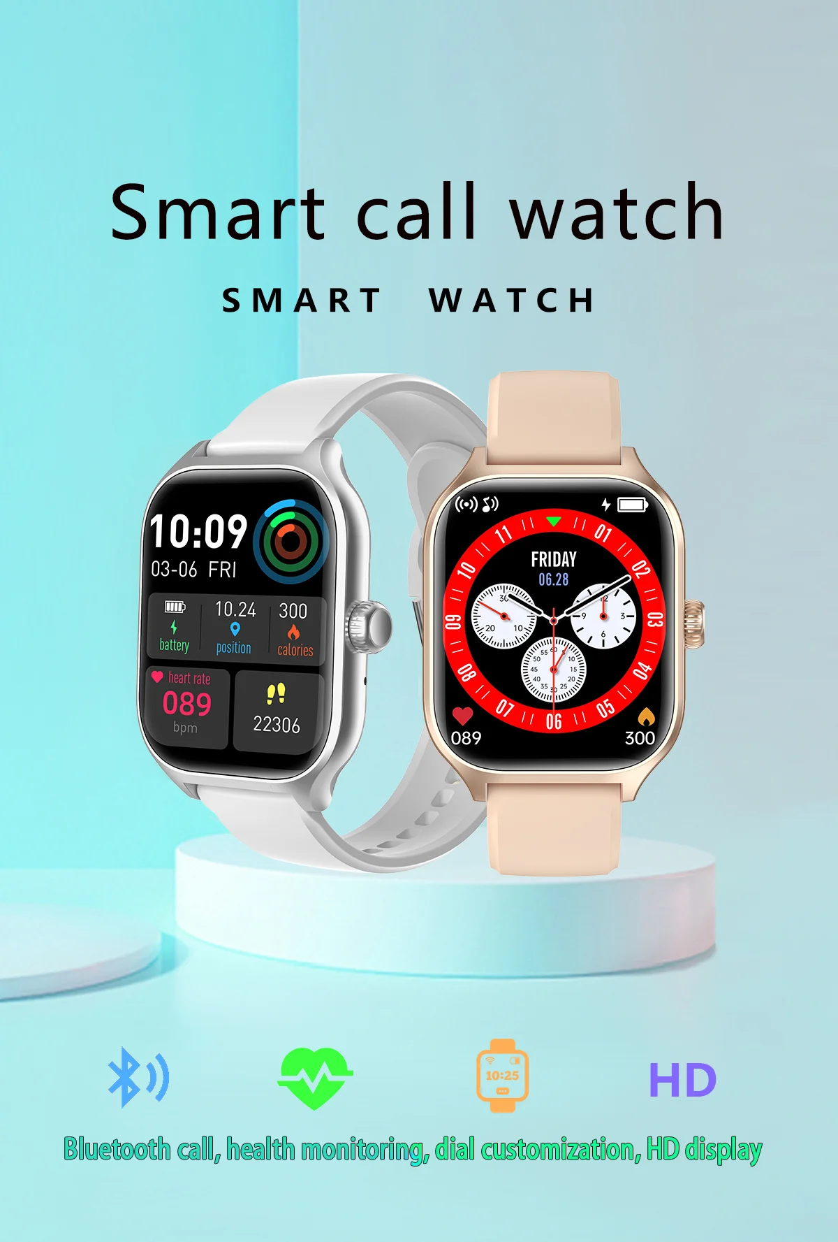 ساعة ذكية HOMEFISH Smart Watch