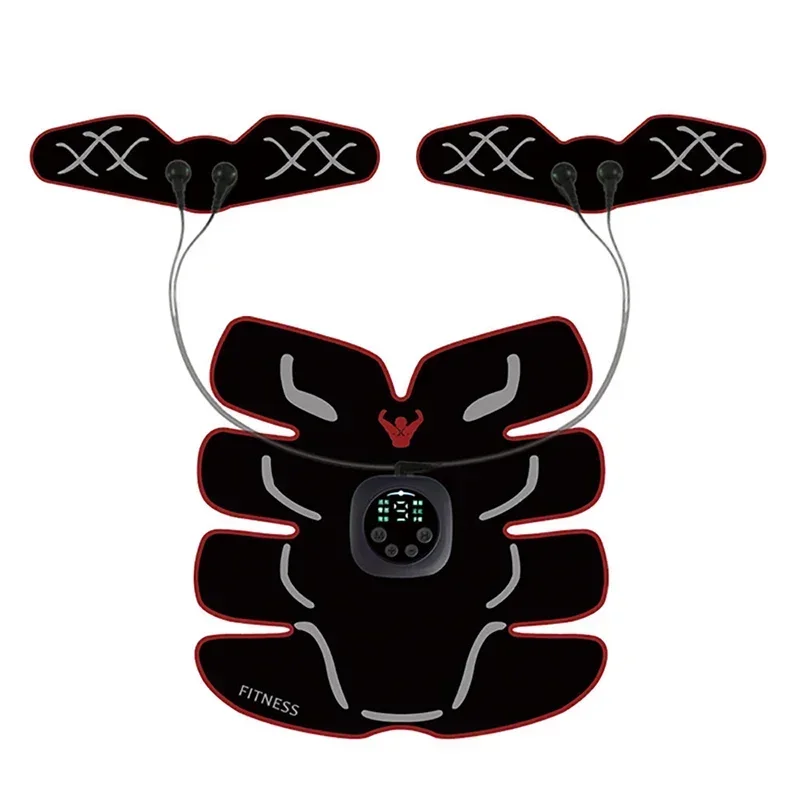 

New Abdominal Device Smart EMS Belt Abdominal Muscle Sticker Massage Chair Fitness Equipment Slimming Machine Slimming Belly XB