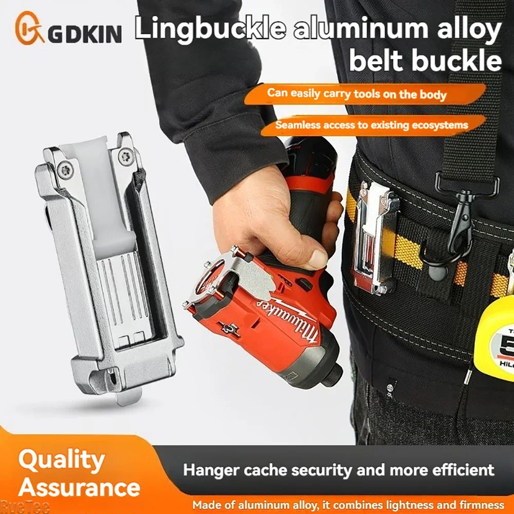 

Узкий быстроподвесной ремень с пряжкой для инструментов - подходит для электроинструментов Tajima, дрели, гаечный ключ, рулетка