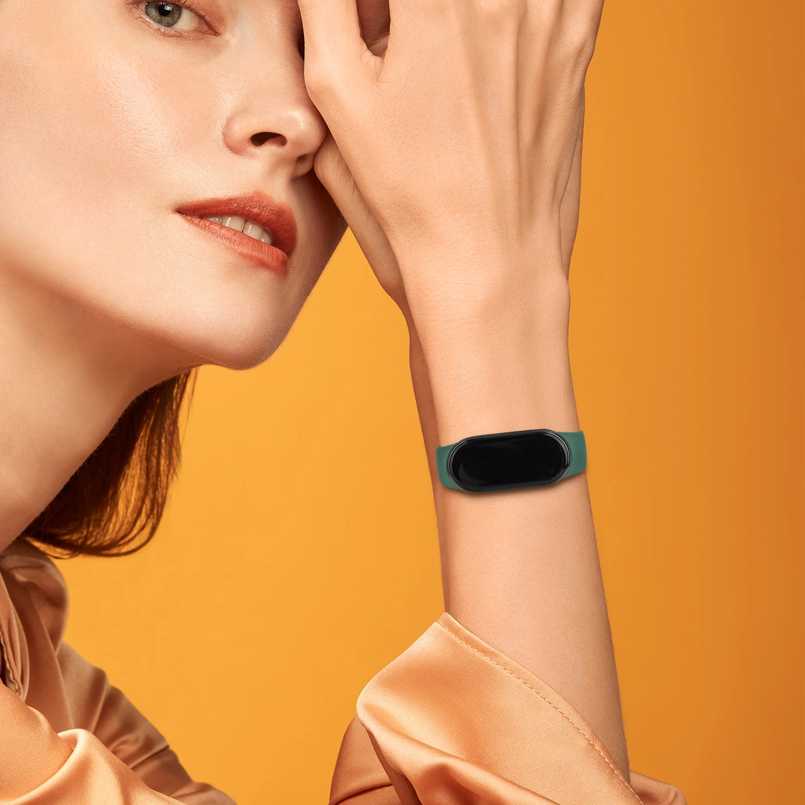 حزام من البولي يوريثان لـ Xiaomi Mi band 8 9 NFC Sport سوار بديل لـ Xiaomi Mi Band 8 9 ملحقات حزام الساعات الذكية المقاومة للماء