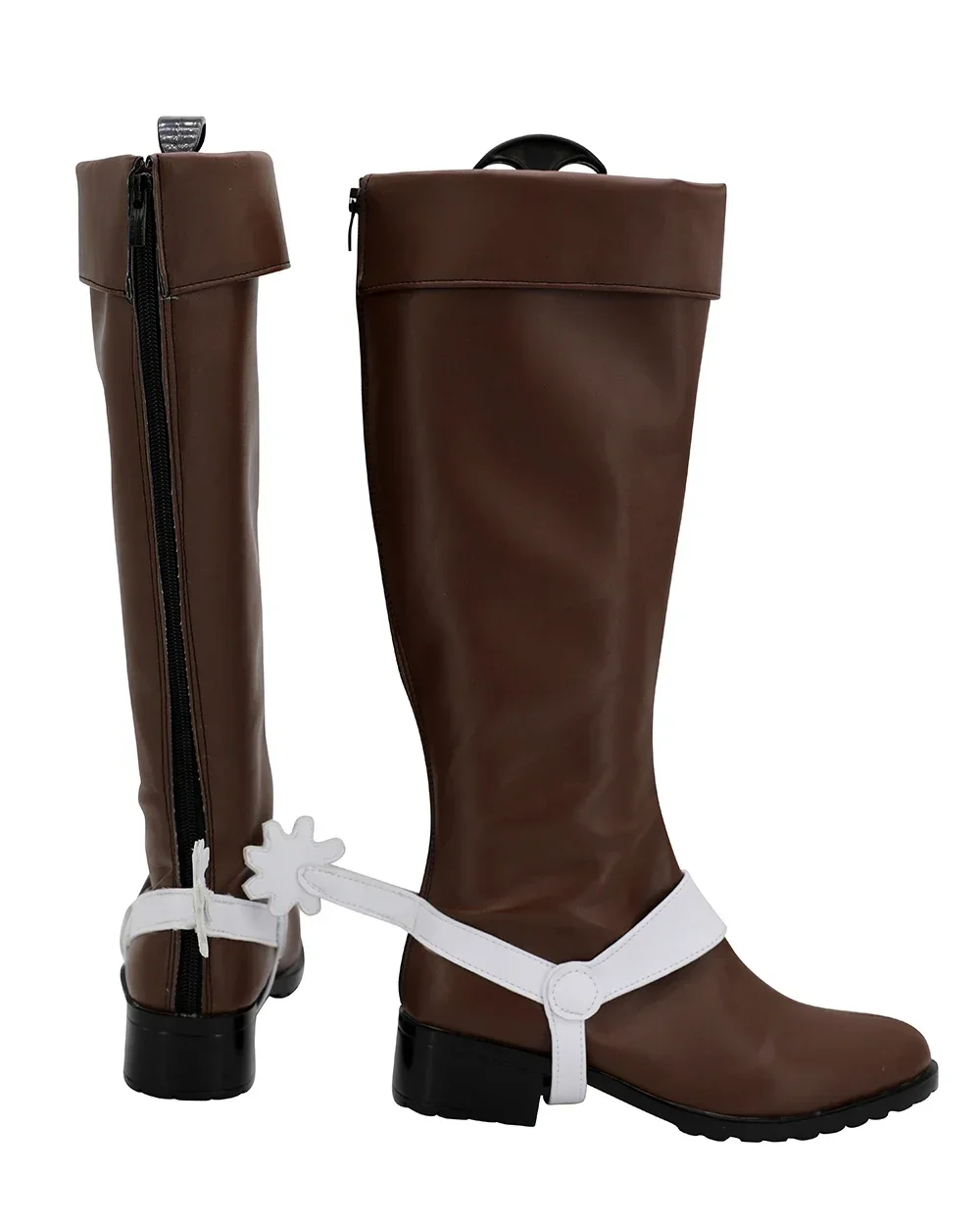 أحذية جوجو الغريبة للمغامرة دييغو براندو التأثيرية أحذية بنية مقاس مخصص إكسسوارات أزياء الرسوم المتحركة