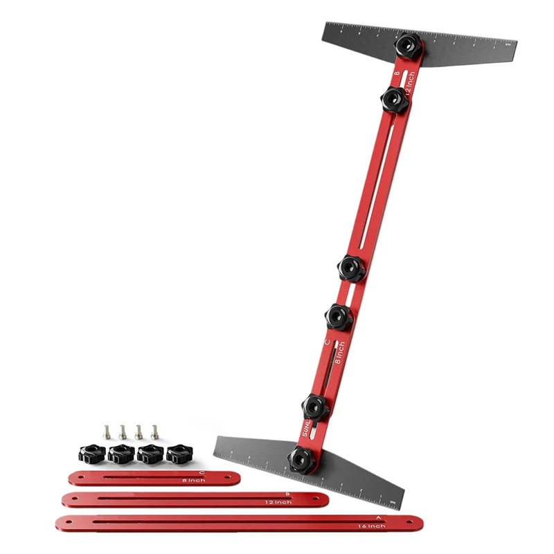 Stair Tread Template Fixture Stair Template Tool,Stair Tread Gauge Template,Stair Tread Measuring Tool,Stair Gauge