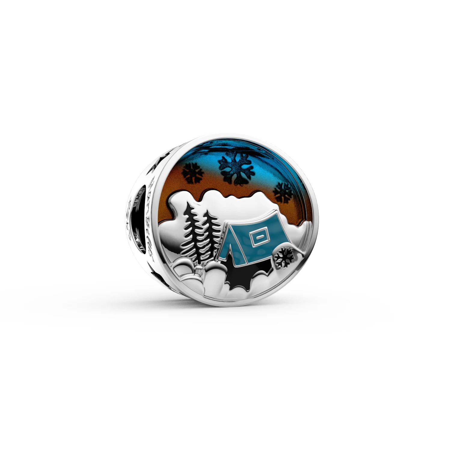 Manyilus 925 Sterling Silver Mixed Theme Charms Set for Original Bracelet & Necklace Enamel Cubic Zirconia Paved Jewelry Gift