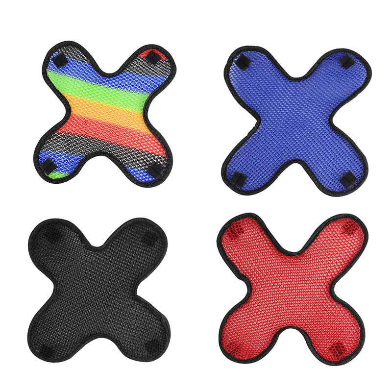 オートバイのヘルメットパッド,3Dハニカムヘルメット,メッシュパッド,断熱パッド,耐熱性,通気性ガスケット,4色