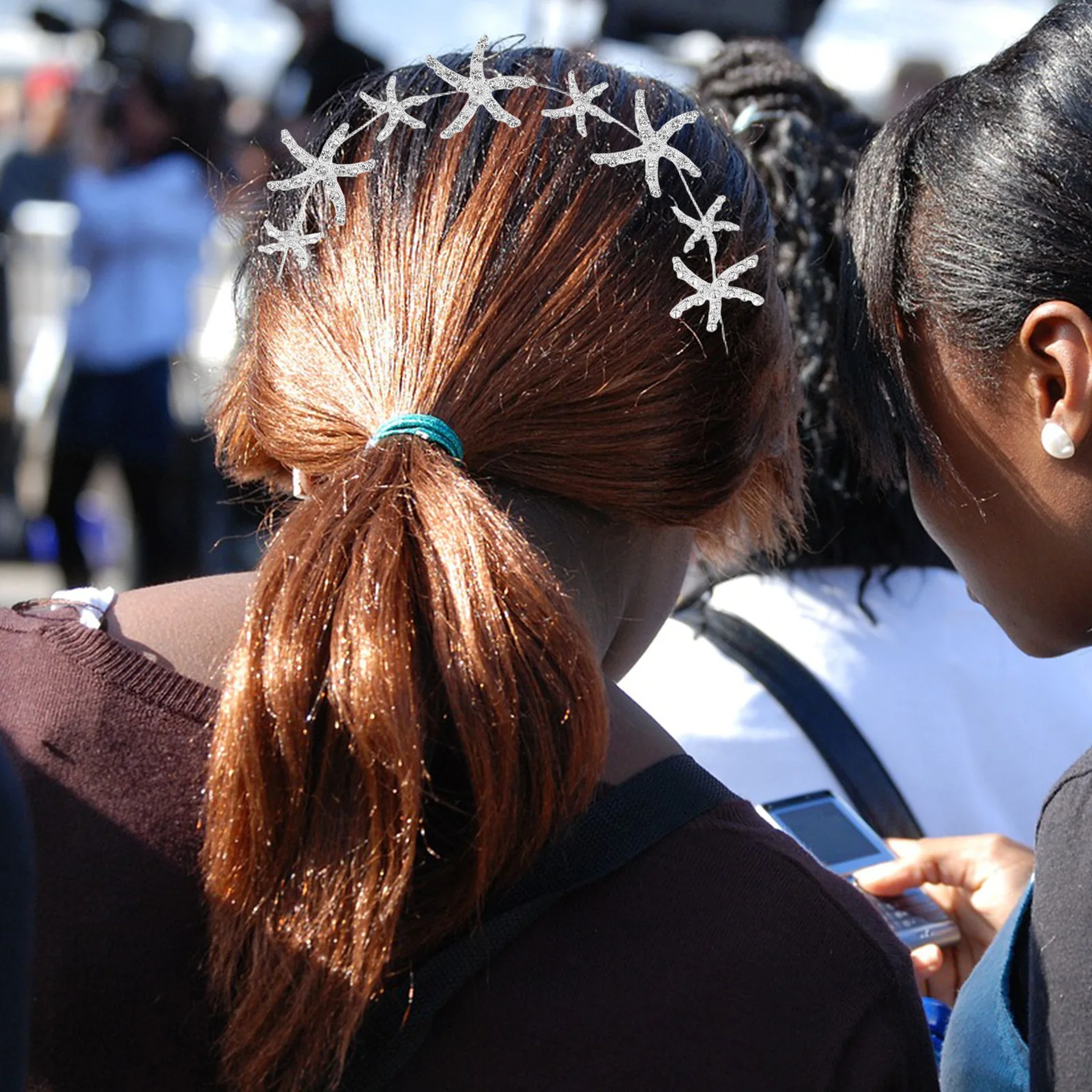 

Обруч для волос со стразами для женщин, элегантная повязка на голову из сверкающего сплава, вечерние, свадебные, праздничные, косплей, инструмент для укладки волос