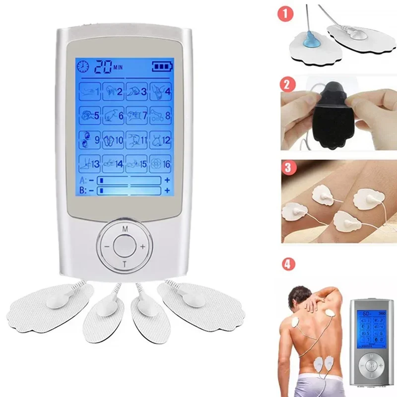 

Electronic Pulse Body Massager Tens Acupuncture Massager Men Women Neck Back Massager Muscle Stimulator Relaxation Treatments
