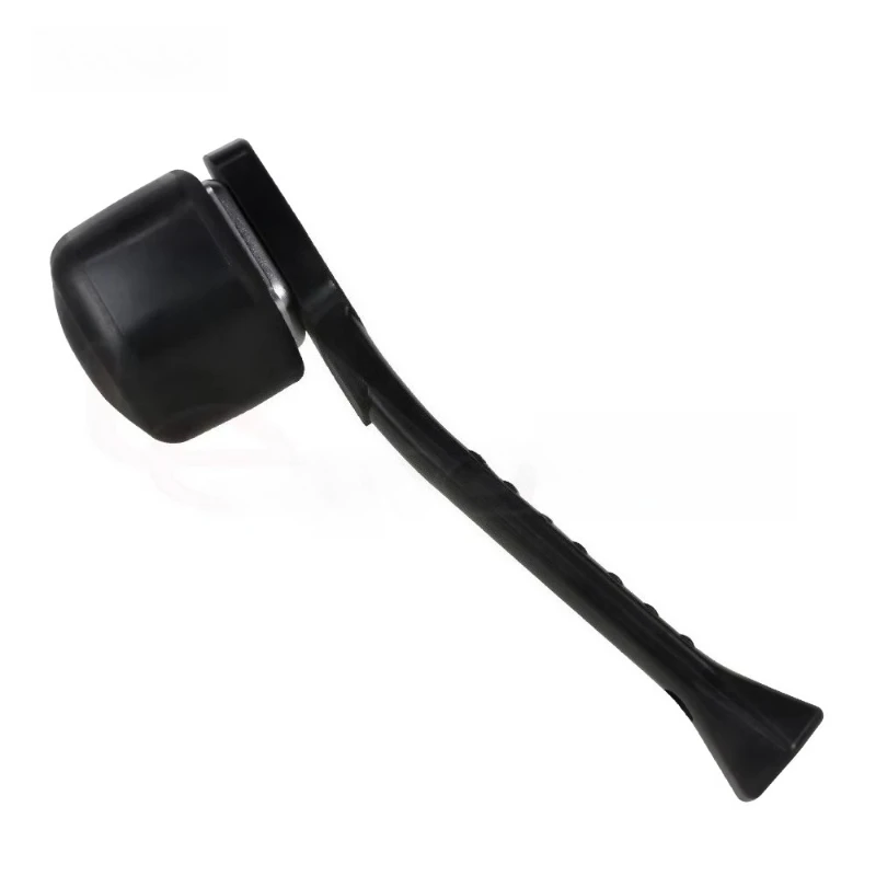 Specialized elastic hammer with an ergonomic handle and dedicated rubber filler, designed for DIY body repair