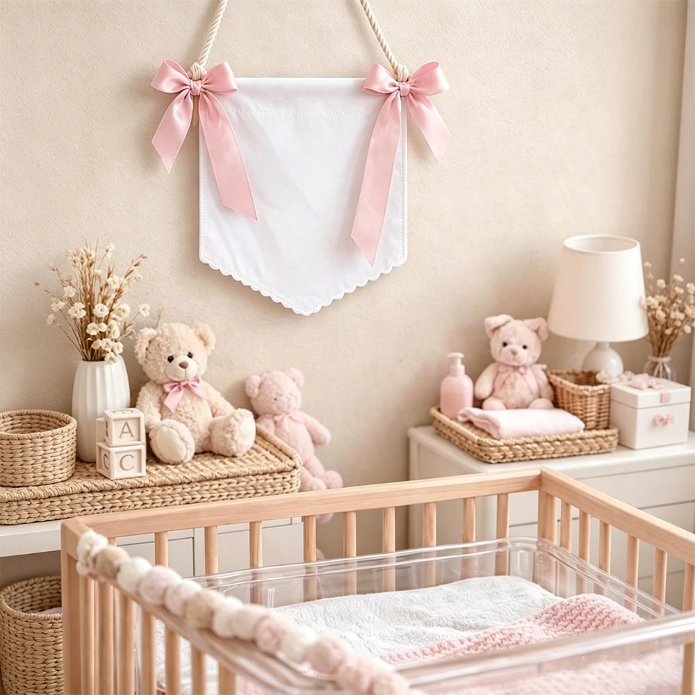 Baby Welcome Banner With Ribbo - Baby Nursery In Hospital review and price