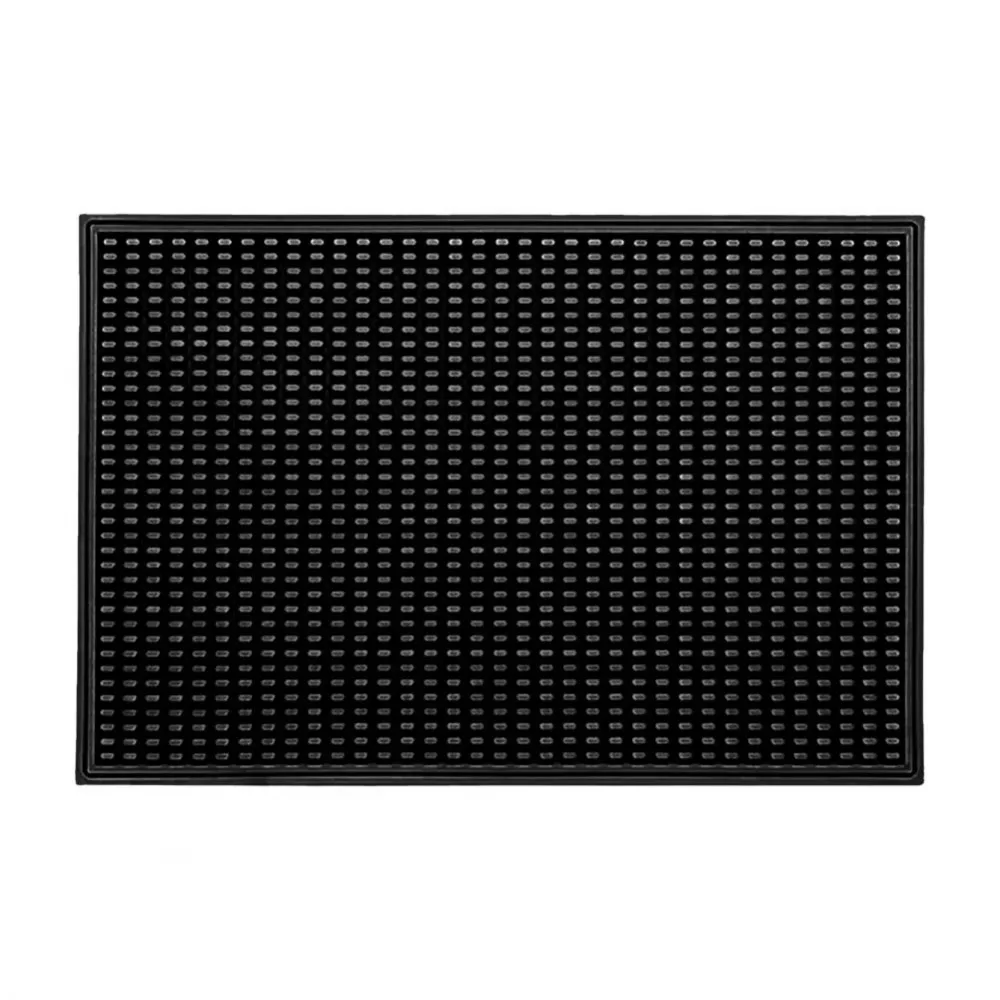 

Heat Resistant Countertop Bar Mat Thickened PVC Non-slip Kitchen Drain Mat Reusable Three-dimensional Dish Glass Drying Pad