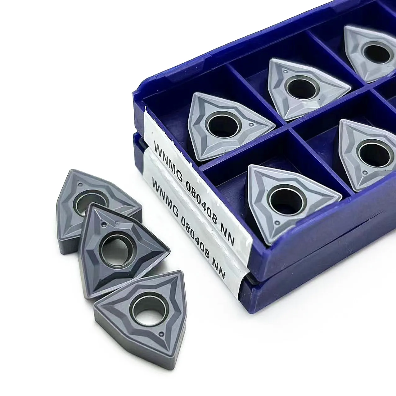 10PCS WNMG080404 WNMG080408 NN LT10 External turning tool Carbide Inserts Cutting Tools WNMG turning insert CNC Lathe tools