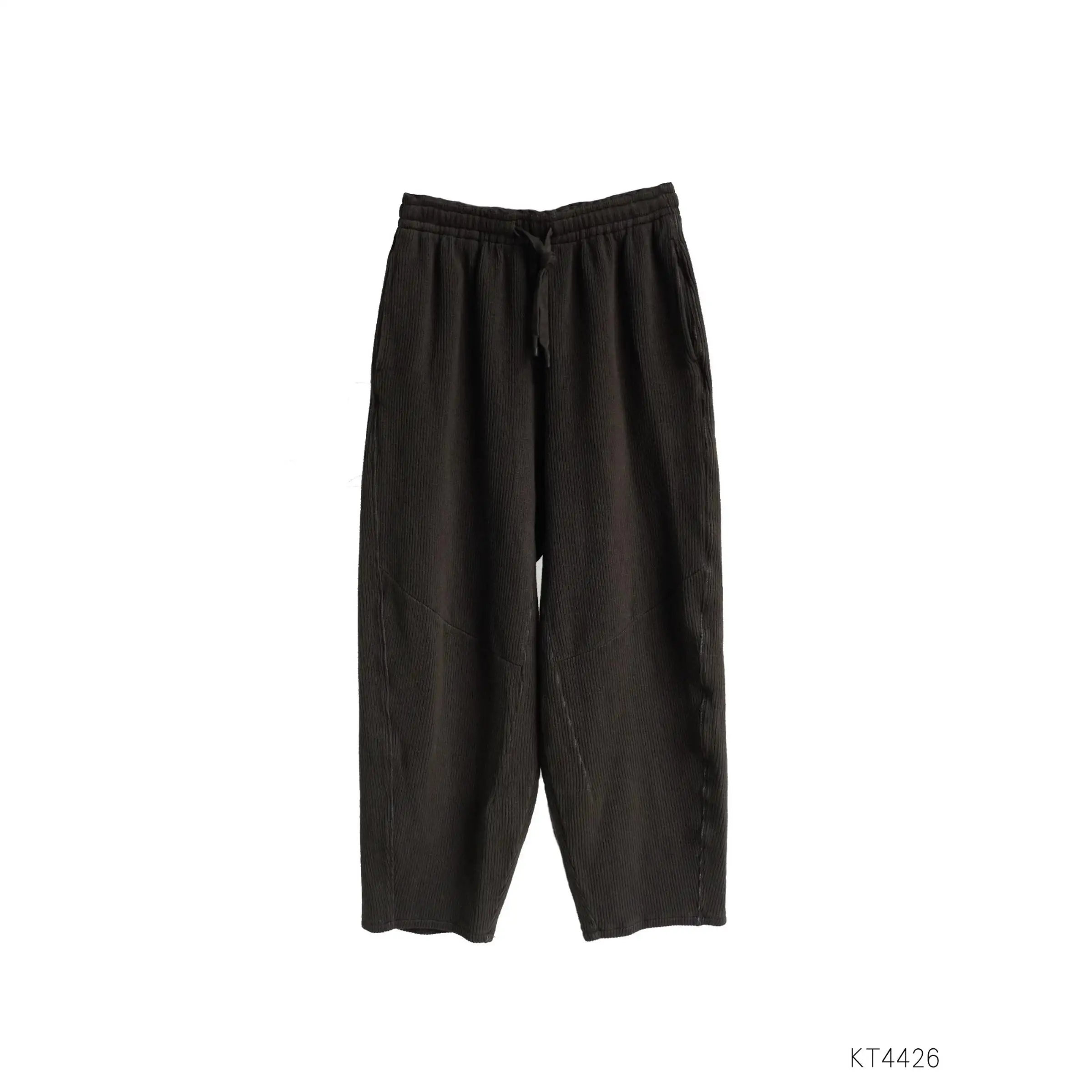 

Женские модные брюки PengPeng Home KT4426 из смесового хлопка, трикотажные, повседневные, спортивные, из материала Cosite, удобные